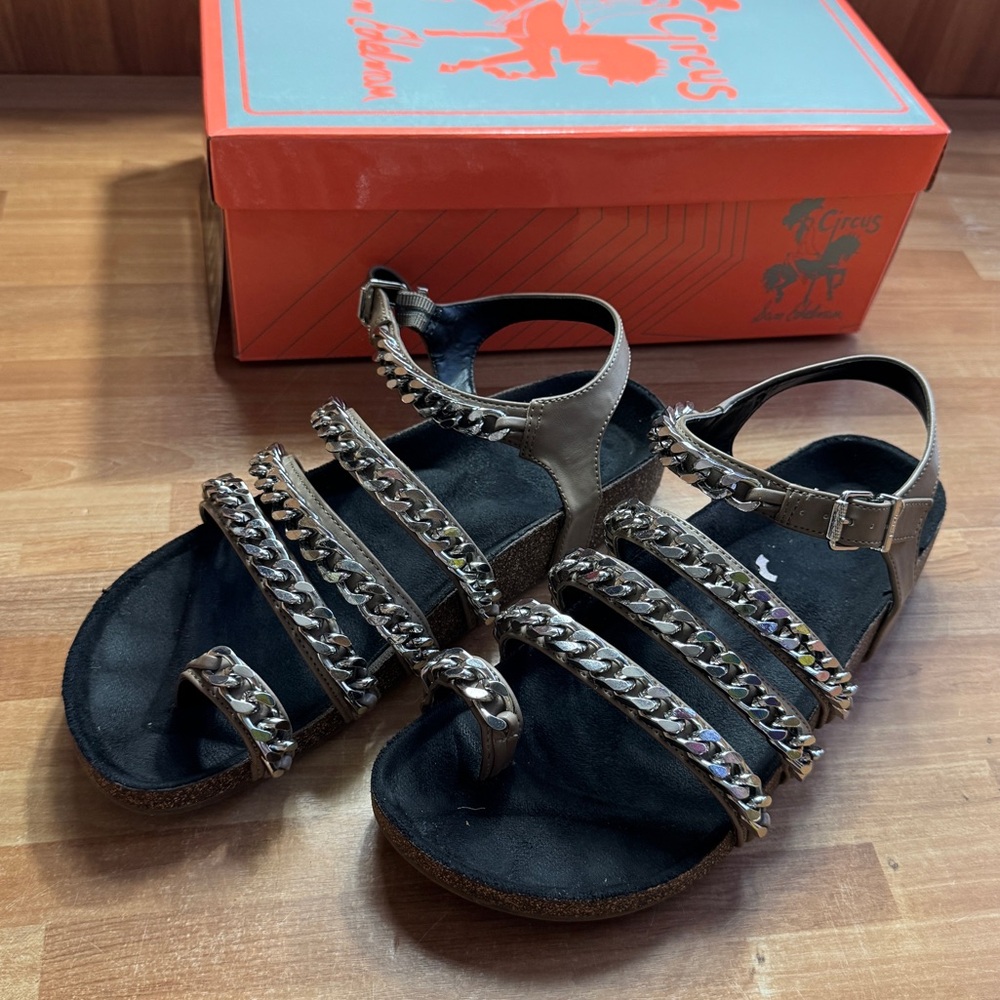 Circus by Sam Edelman sandals Alex sidewalk anfke straps sandals size 8
